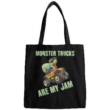 Discover Monster Trucks Are My Jam Vintage Retro Bags
