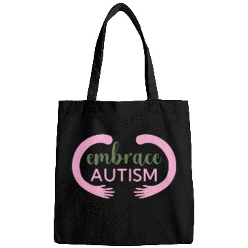 Discover Embrace Autism Pink Hug Bags