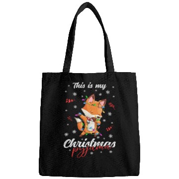 Discover Winter Christmas Pyjama Fox Bags