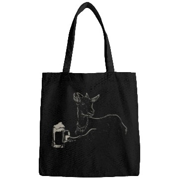 Discover Goat Beer Drinking Men Beer Lover Bags