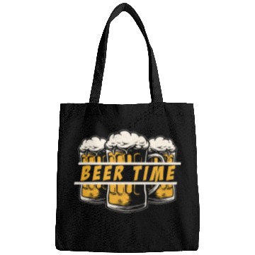 Discover Beer Time Drinking Men Beer Lover Bags