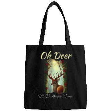 Discover Oh Deer It's Christmas Time Bags