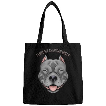 Discover Dog Lover - I Love My American Bully Bags