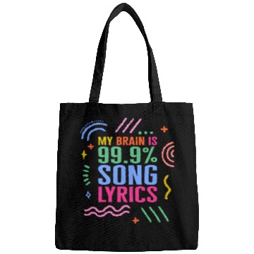 Discover Music Teacher Bags, My Brain Is 99.9% Song