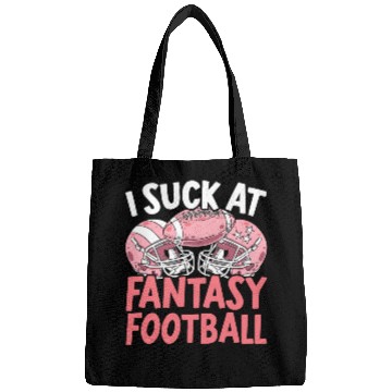 Discover I Suck At Fantasy Football Auto Draft Sport Lover Bags