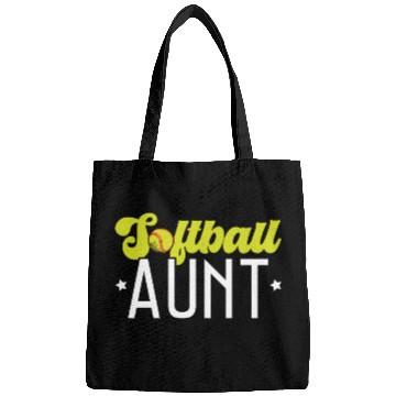 Discover Softball Aunt Softball Player Pitcher Catcher Bags