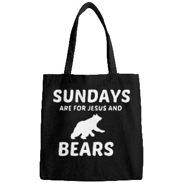Discover BEARS AND JESUS SUNDAY Bags