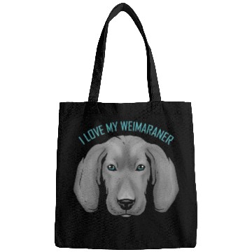 Discover Dog Lover - I Love My Weimaraner Bags