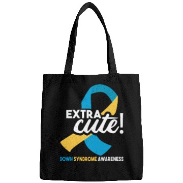 Discover October Wear Blue Yellow Down Syndrome Awareness Bags