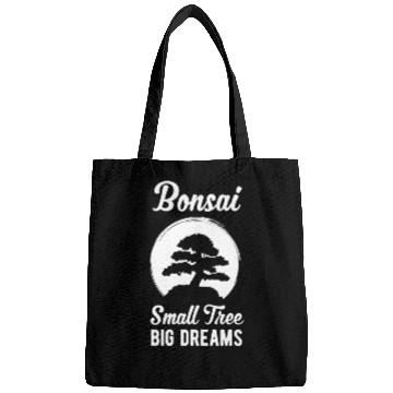 Discover Bonsai Small Tree Big Dreams Funny Planting Gift Bags