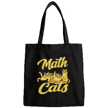 Discover I love math and cats - cats Bags