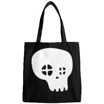 Discover Halloween Skull (White) Bags