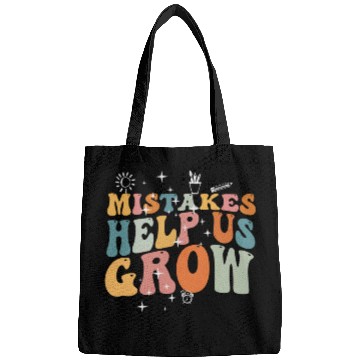 Discover Mistakes Help Us Grow Back To School Motivational Bags