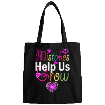 Discover Mistakes Help Us Grow Back To School Motivational Bags