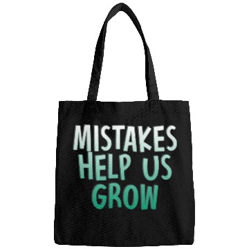 Discover Mistakes Help Us Grow Back To School Motivational Bags