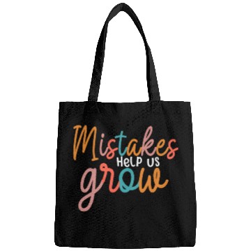 Discover Mistakes Help Us Grow Back To School Motivational Bags