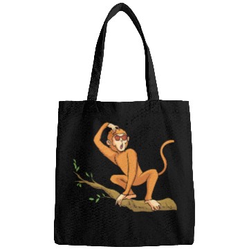Discover Funny Orangutan Monkey Chimpanzee Monkey - Funny M Bags