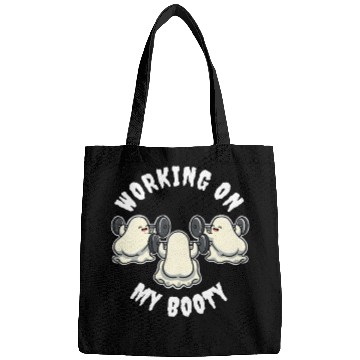 Discover Working On My Booty Funny Ghost Gift Bags