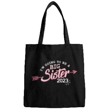Discover Going to be a Big sister 2023 pregnancy baby girls Bags