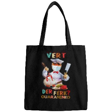 Discover Vert Der Ferk the swedish chef Bags