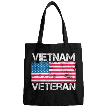 Discover Vietnam Veteran Vintage Us Flag Military Vet Bags