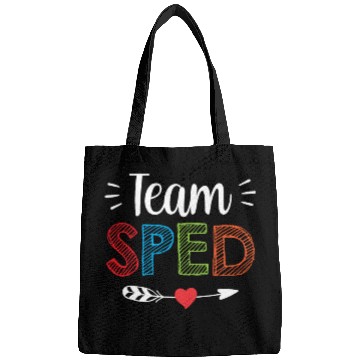 Discover Team Sped Teacher Special Education Awareness Bags