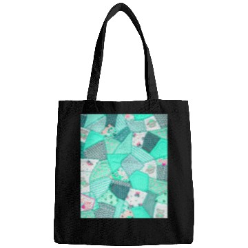 Discover Green Baby Patchwork Sarilmak Pattern Teddy Bear Bags