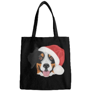 Discover Bernese Mountain Dog Merry Christmas Bags