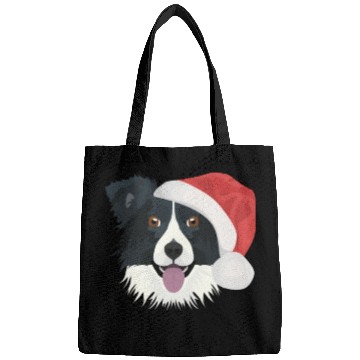 Discover Border Collie Merry Christmas Bags