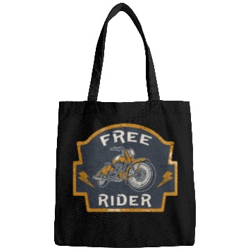 Discover Free Rider Motorcycle Biker Vintage Bags