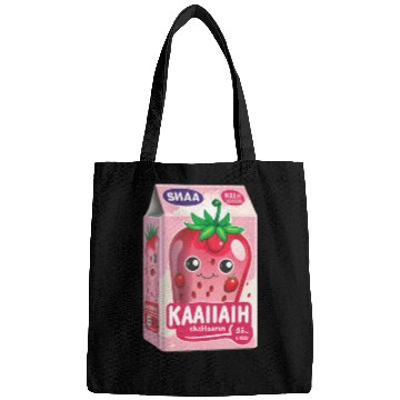 Discover Strawberry Milk Kawaii Bags