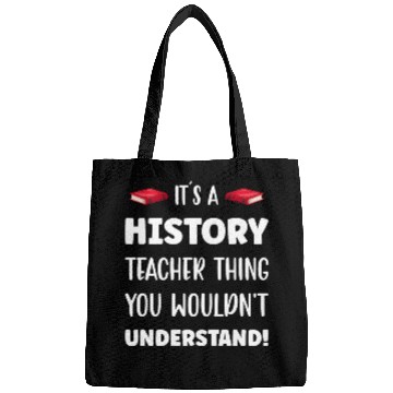 Discover It´s a History Teacher Thing Bags