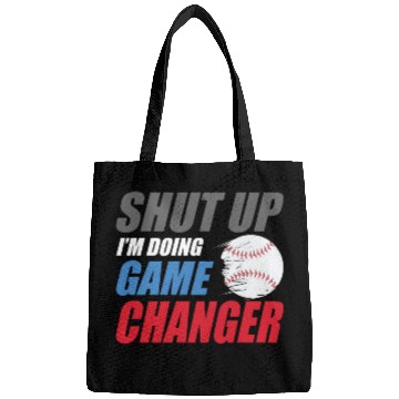 Discover shut up I'm doing game changer Baseball game Bags