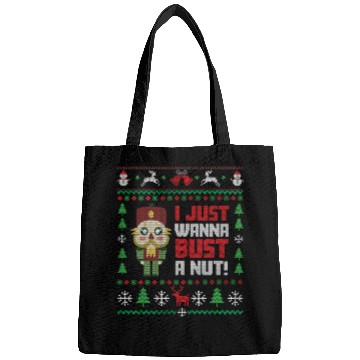 Discover Nutcracker Ugly Christmas Ugly Christmas Saint's Bags