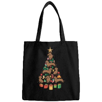 Discover Dachshund Christmas Tree Bags