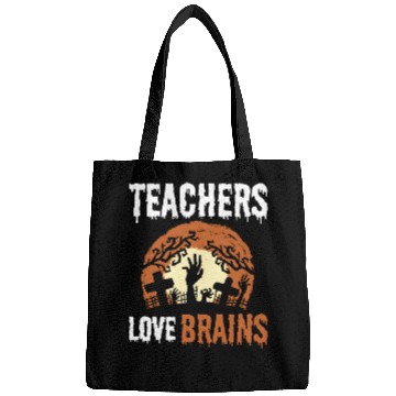 Discover Halloween Teacher Brain Lover Bags
