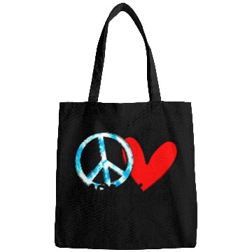 Discover Peace Love Math Teacher Funny Back To School Bags
