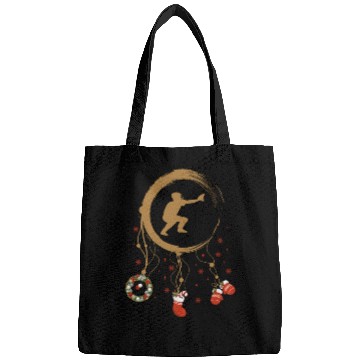 Discover Winter dreamcatcher Christmas Baseball Bags