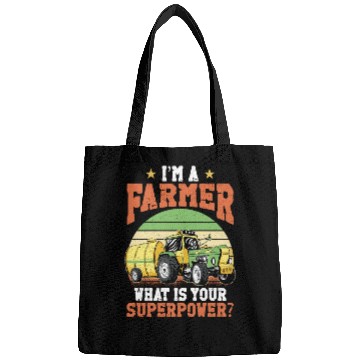 Discover Farming Farmer Vintage Tractor Bags