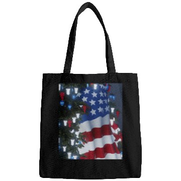 Discover Patriotic Christmas Decorated Christmas Tree Bags