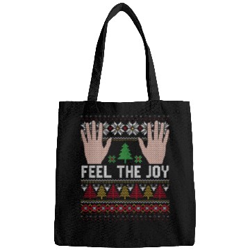 Discover Feel The Joy Ugly Holiday Design Bags