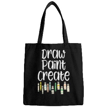 Discover Draw Paint Create - art teacher gift Bags
