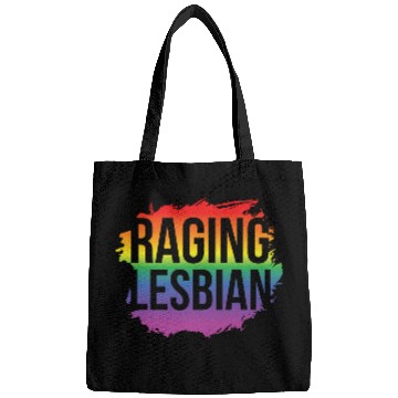Discover LGBT Gay Pride Lesbian Raging Lesbian Bags