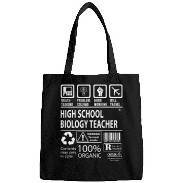Discover High School Biology Teacher Bags - Multitasking
