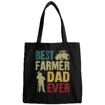 Discover Farming Farmer Dad Father Vintage Bags