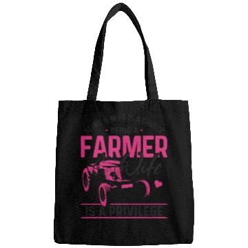 Discover Farming Farmer Wife Tractor Being Bags