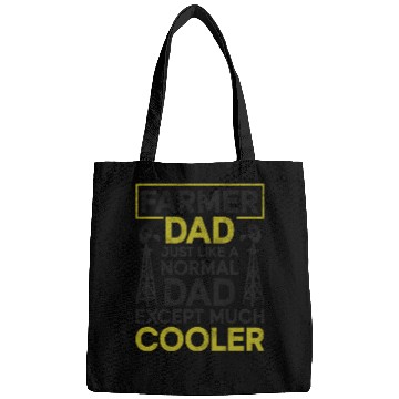 Discover Farming Farmer Dad Father Vintage Bags