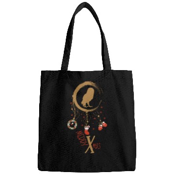 Discover Winter dreamcatcher Christmas Owl Bags