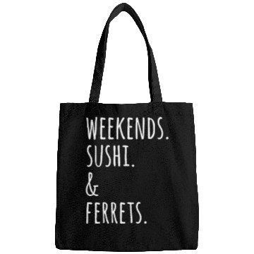 Discover Weekends Sushi And Ferrets Bags