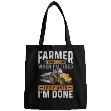 Discover Farming Farmer Vintage Tractor Bags